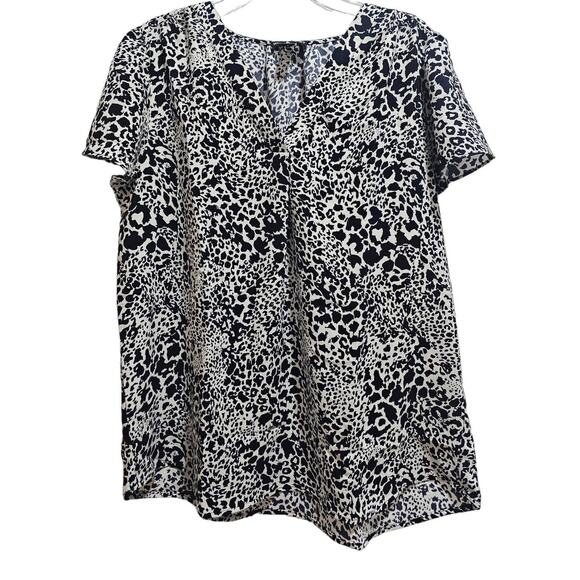 Hilary Radley Tops - Hilary Radley Top SIZE Small Black White Blouse New